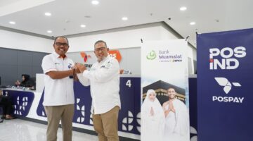 PosIND dan Bank Muamalat Luncurkan Layanan Tabungan Haji di Kantor Pos